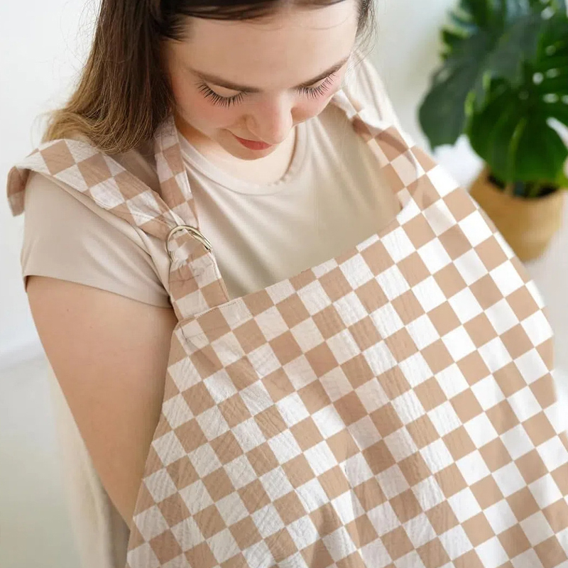Muslin Breastfeeding Cover Por - Infant Car Seat Cover ulasan dan harga