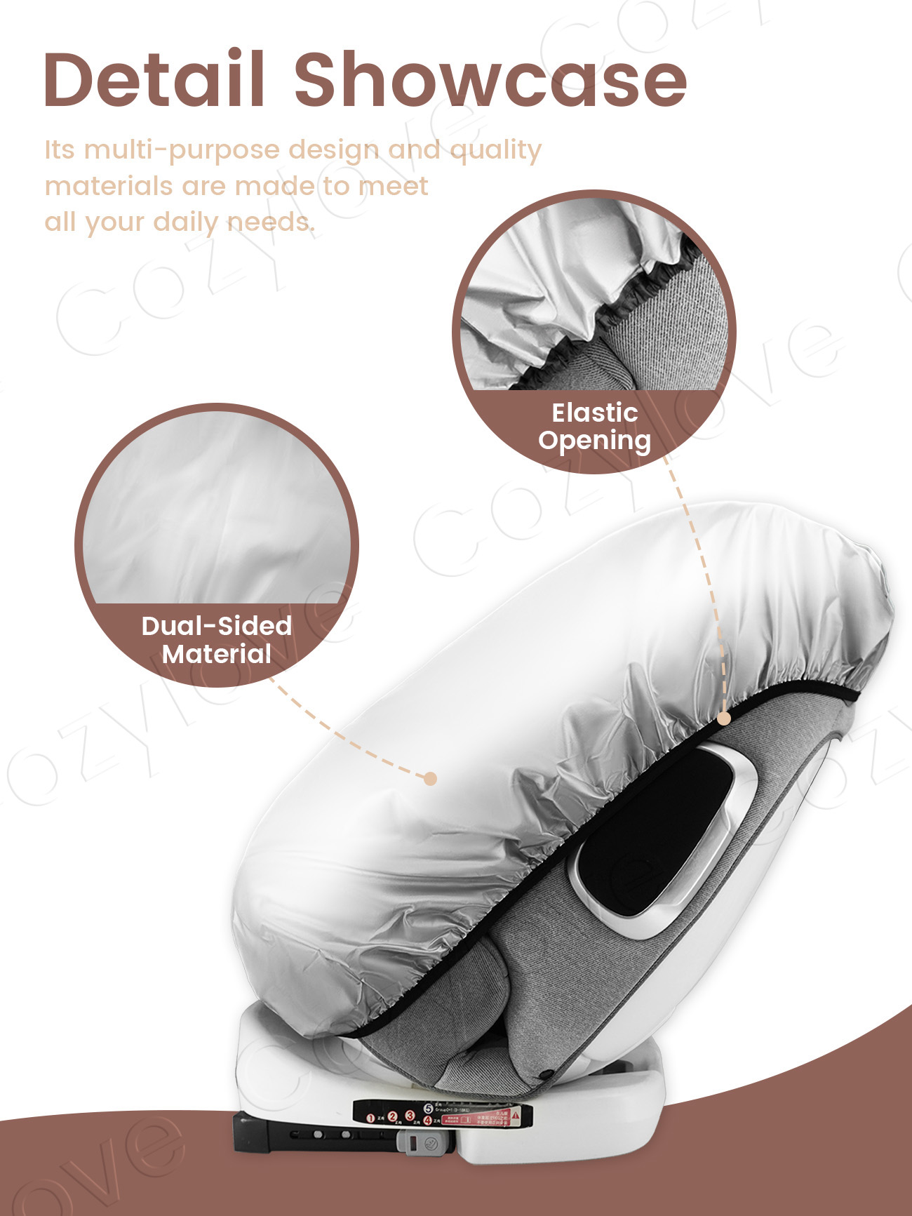 Universal Infant Car  Seat Sun - Infant Car Seat Cover ulasan dan harga